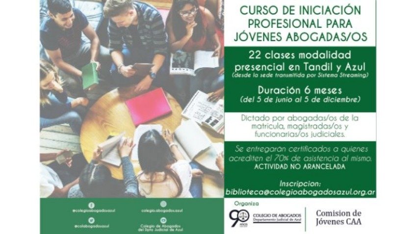 Abierta la inscripción para el Curso de Iniciación Profesional 